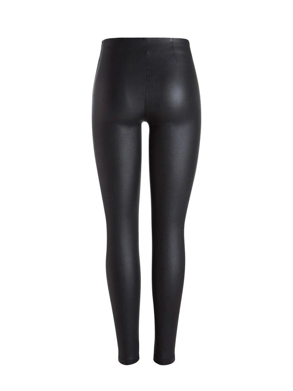 Pieces - PcSkin Paro HW Coated Leggings - Black