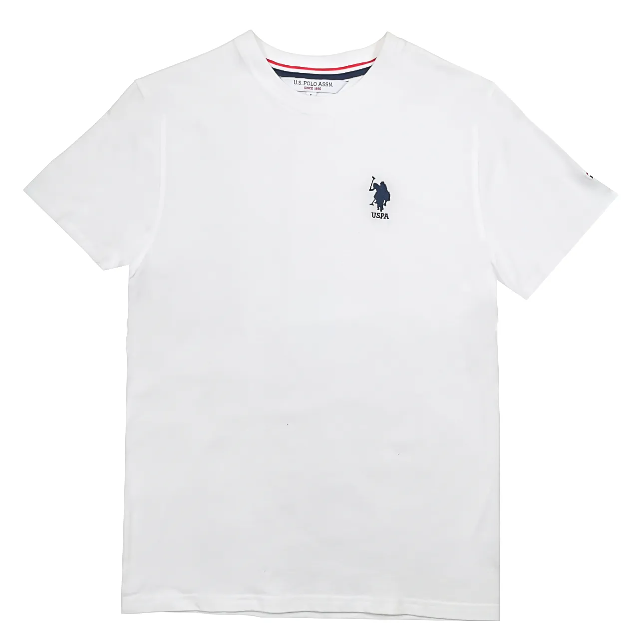 Polo US ASSN Crew Neck T-Shirt White