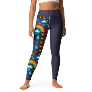 RAINBOWPHANT blue - Yoga Leggings