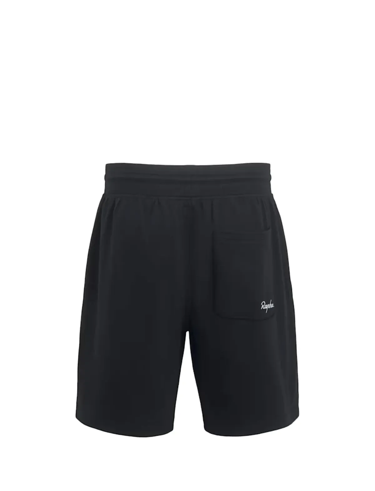 Rapha Mens Cotton Sweat Shorts Black/Grey