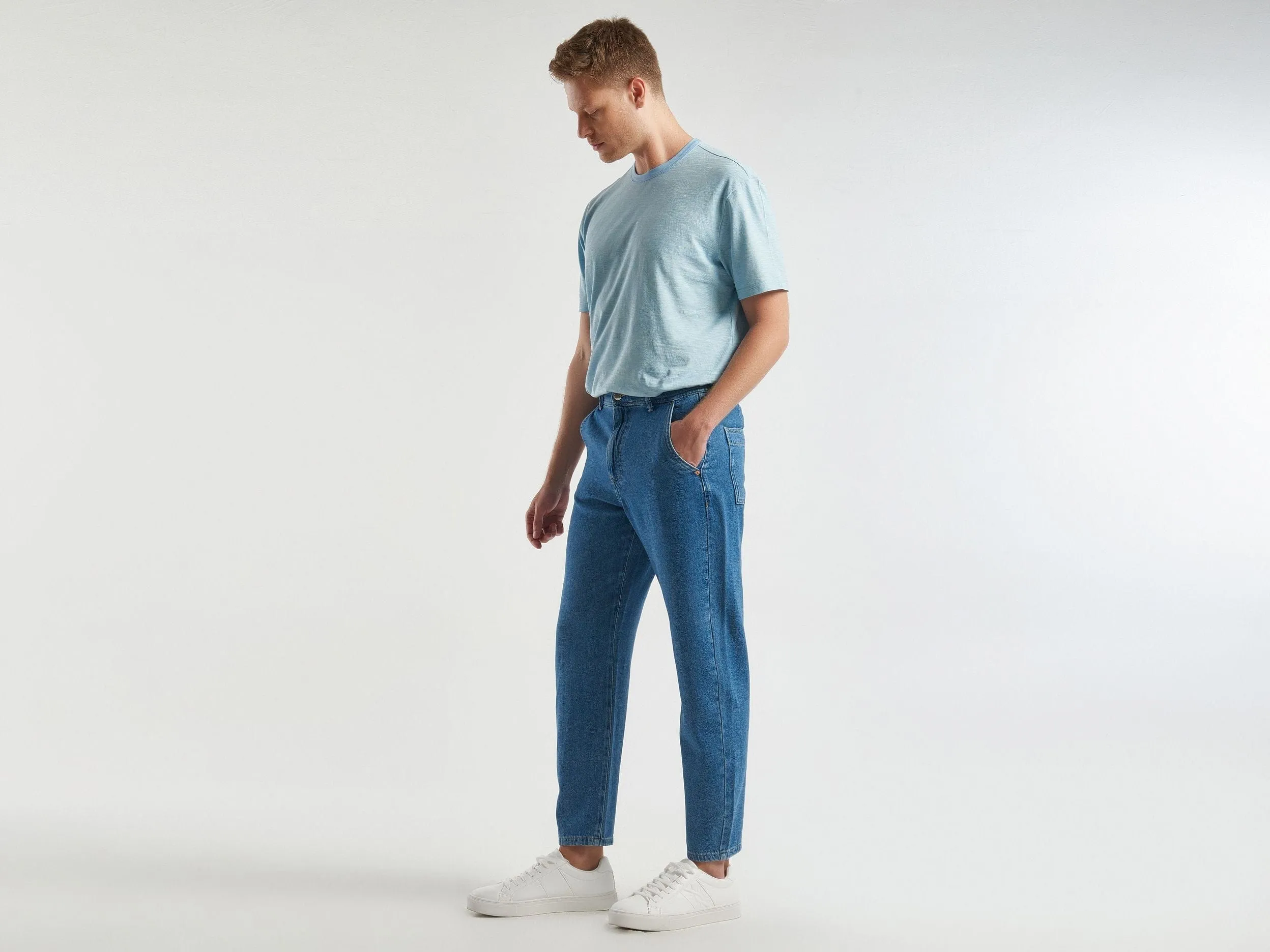 Regular fit trousers