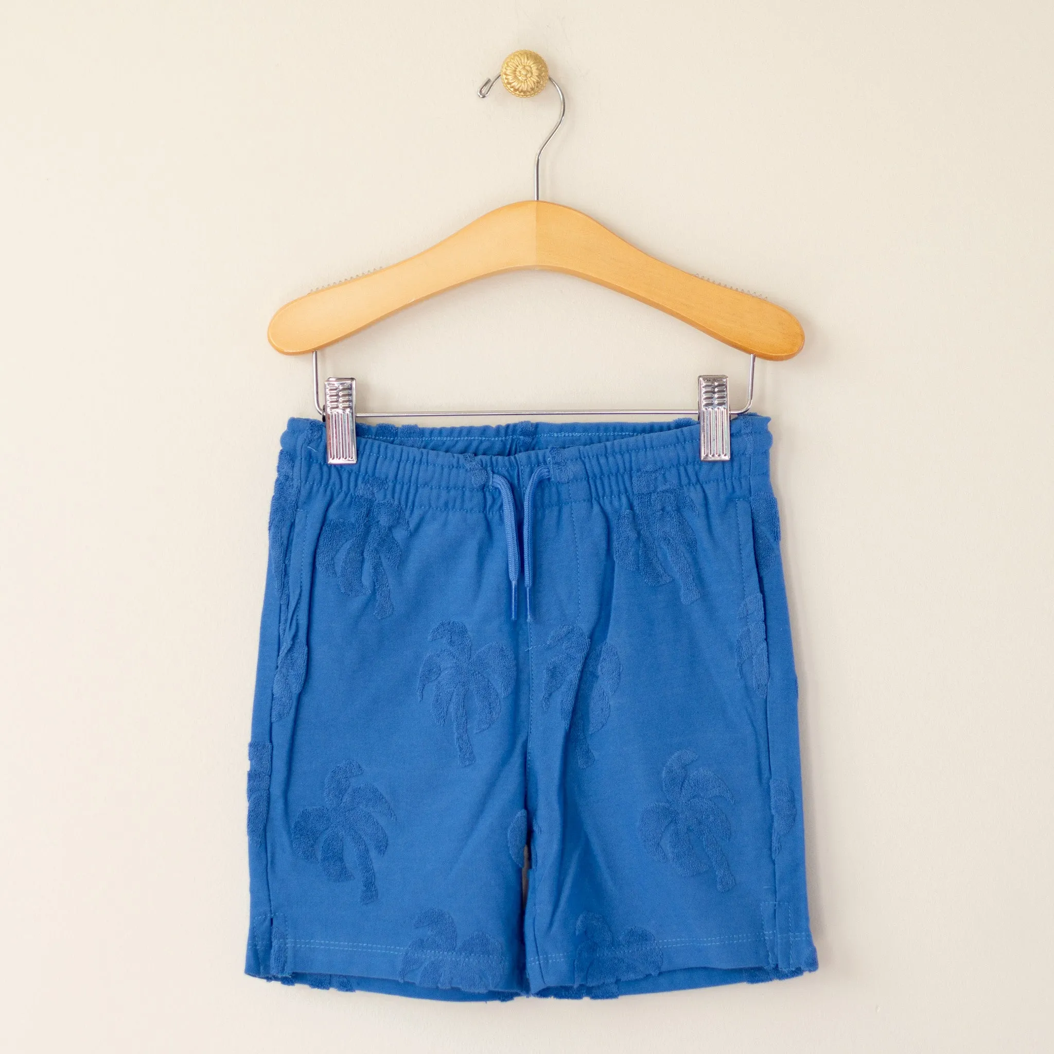 Royal Blue Terry Knit Short