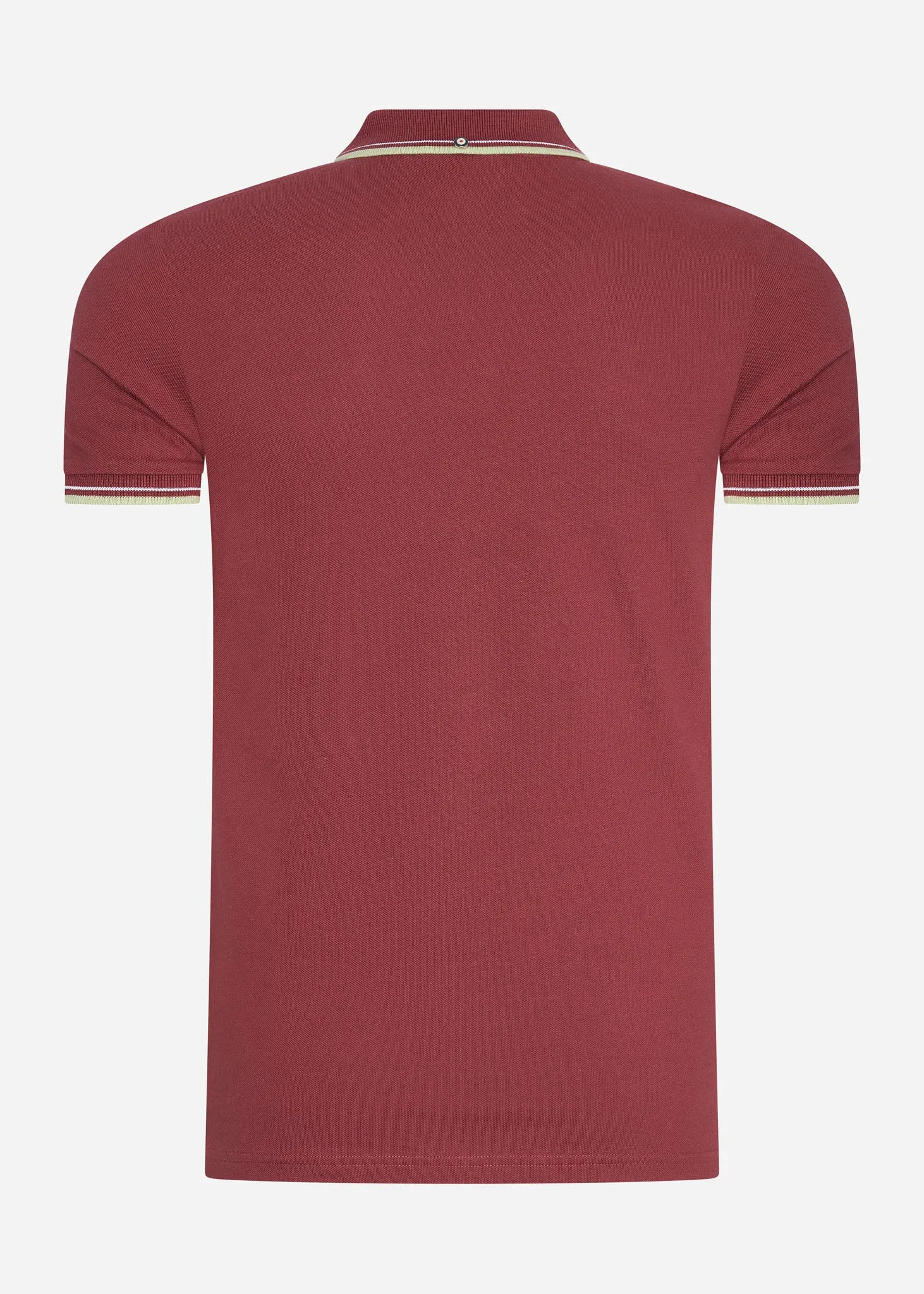 Signature polo - maroon