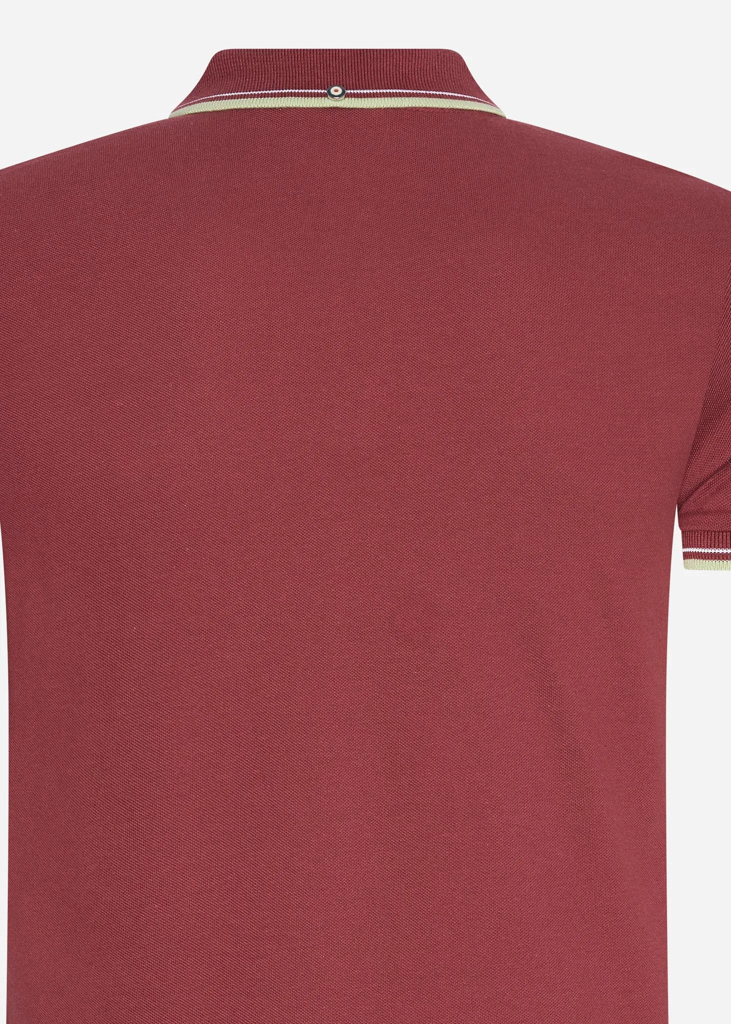 Signature polo - maroon