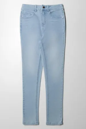 Skinny Denim Jeans Light Blue