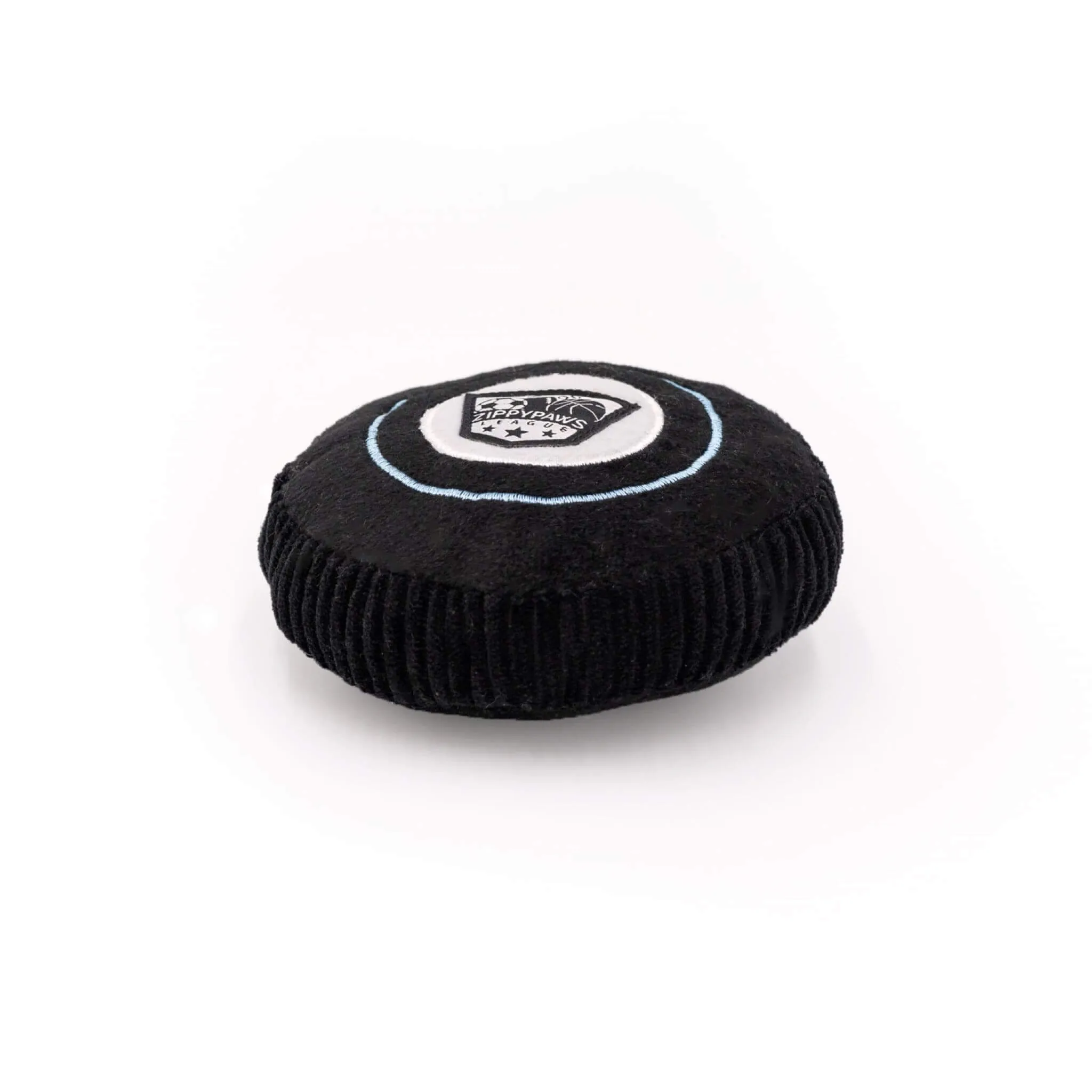 Sportsballz Hockey Puck Plush Dog Toy