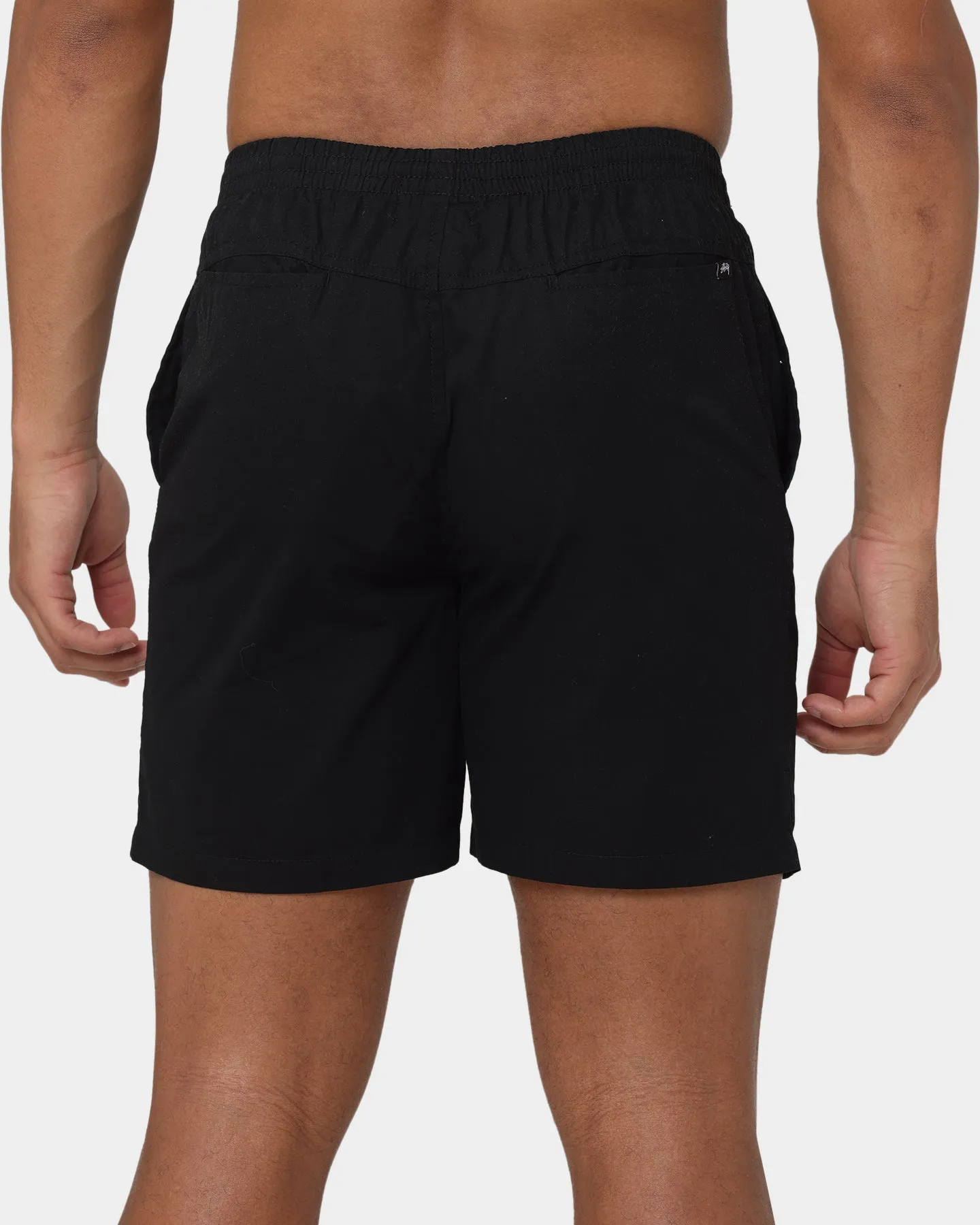 Stussy Basic Stock Beach Shorts Black