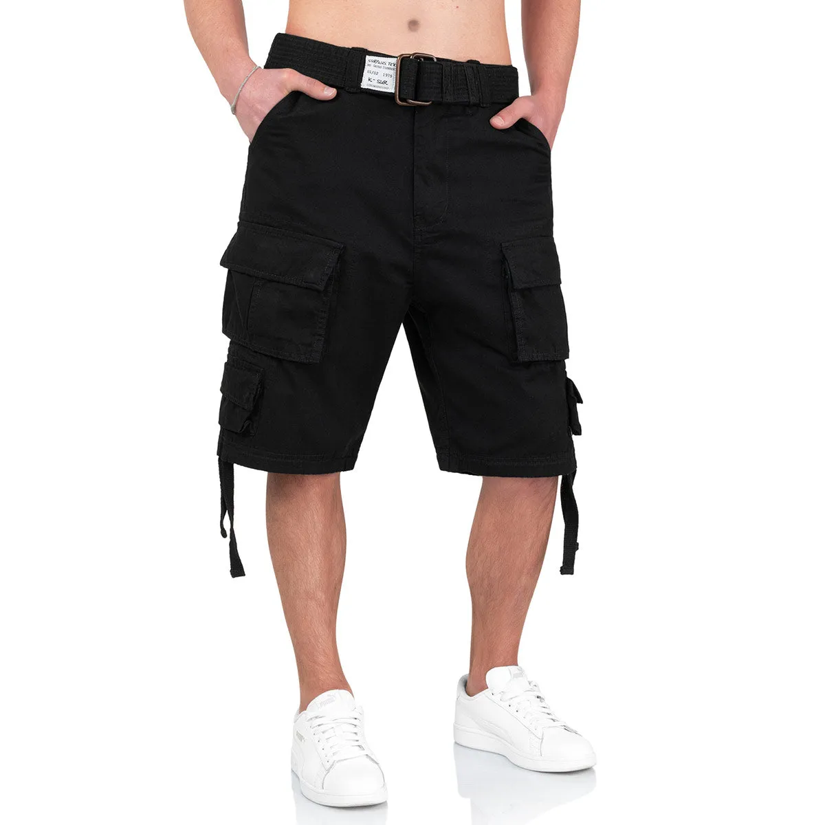 Surplus Division Shorts Black