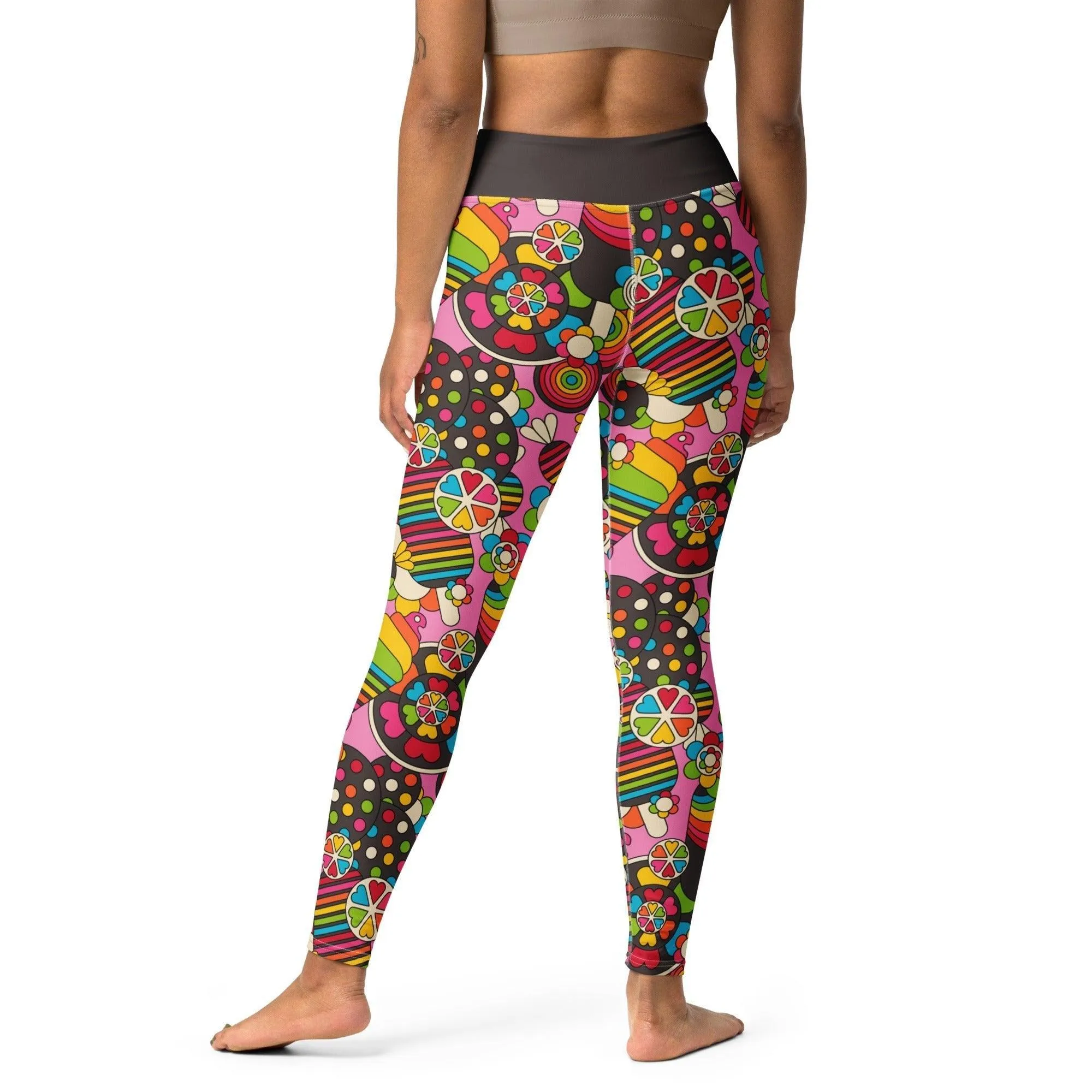 SWEET FREAK pink -2- Yoga Leggings