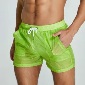 Transparent Pocketed Board Shorts