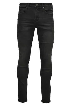 Vialli Retract Black Skinny Jean