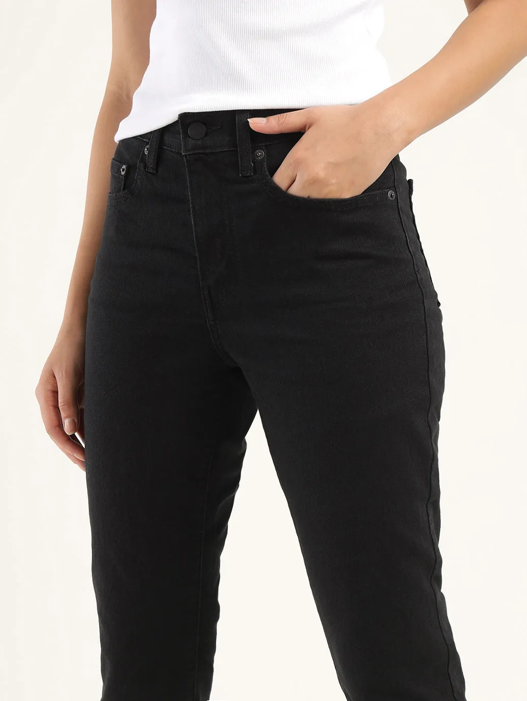 Women's High Rise 724 Slim Straight Fit Jeans