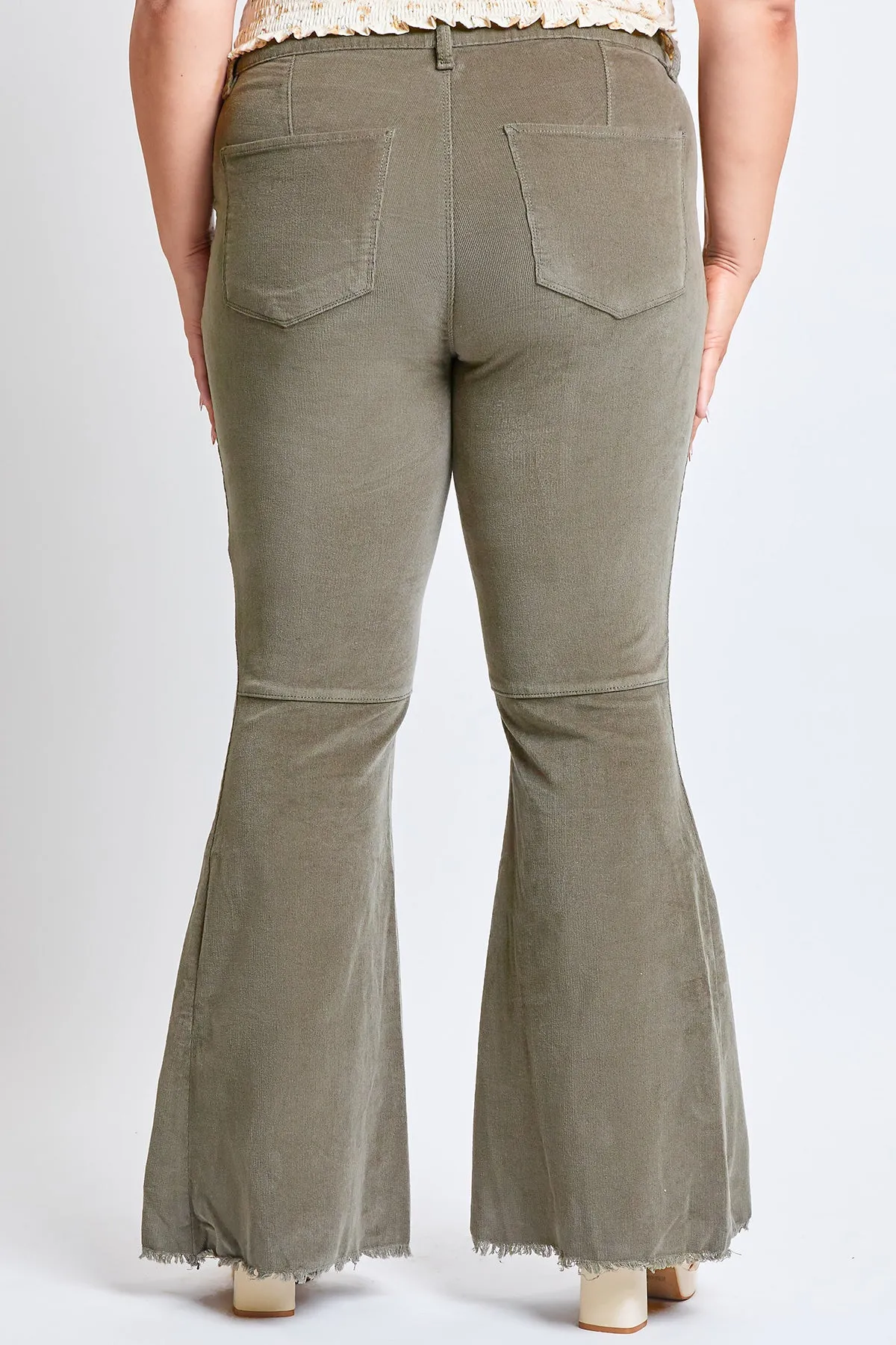 Women's Plus Corduroy Flare Pants