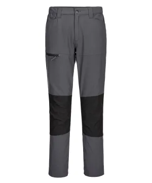 WX2 stretch work trousers (CD886) slim fit | Metal Grey