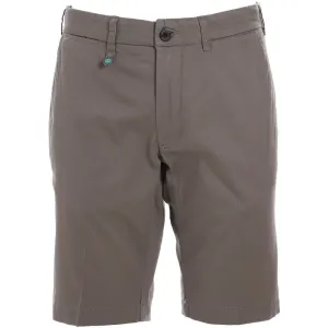 Yes Zee Chic Gray Four-Pocket Bermuda Shorts