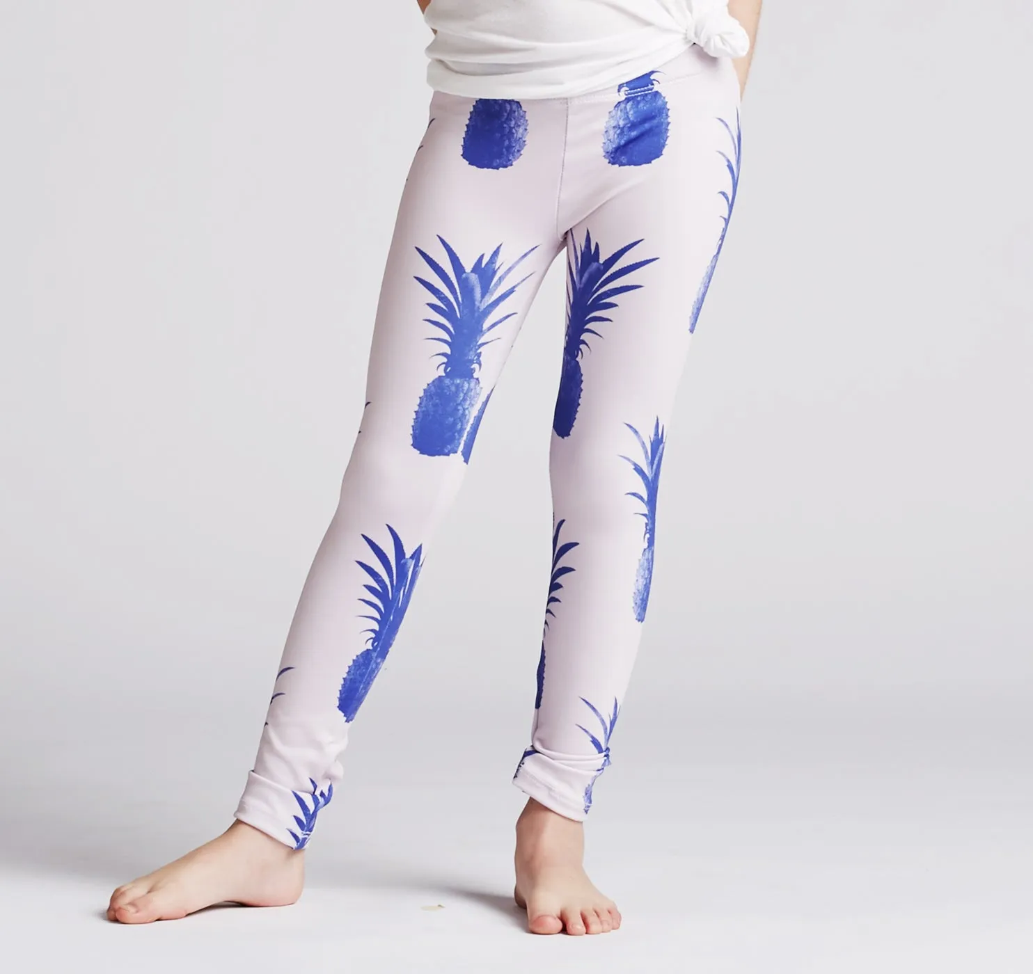 Youth Leggings, Pineapples