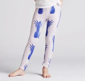 Youth Leggings, Pineapples